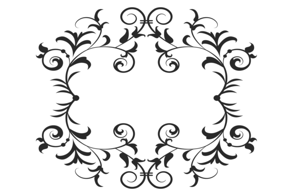 Classic Decorative Frame. Vintage Page D: A Designer's Guide to Timeless Elegance