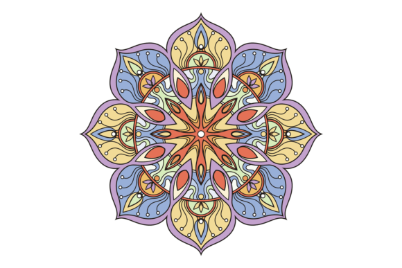 Mandala Symbol: A Color Ornate Decorative Powerhouse
