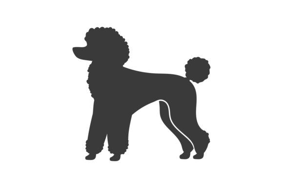 Poodle Silhouette Decorative Domestic S: A Designer's Guide